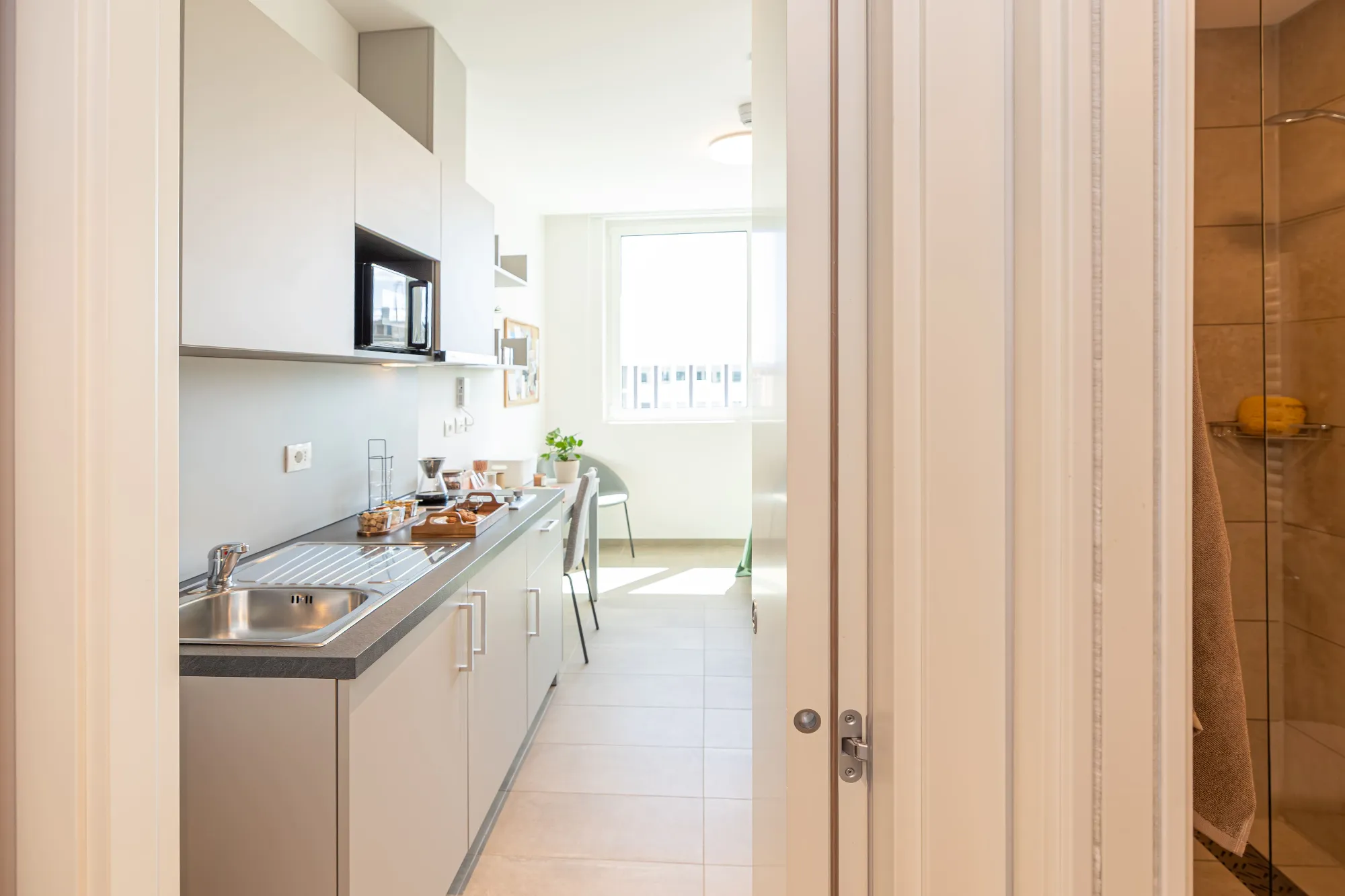 Monolocale Premium vista cortile