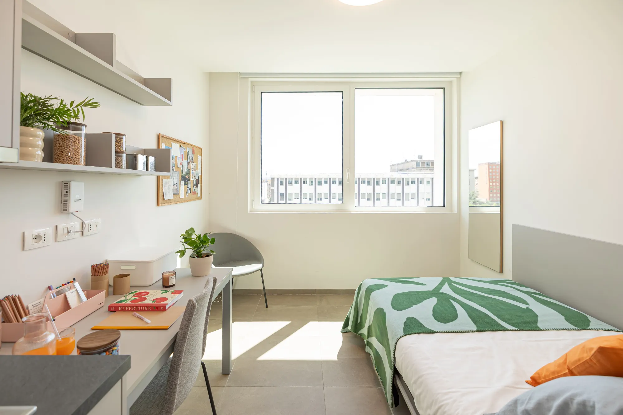 Monolocale Premium vista cortile a Florence 2